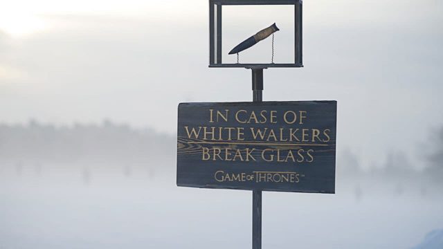 In Case of White Walkers - Break Glass
