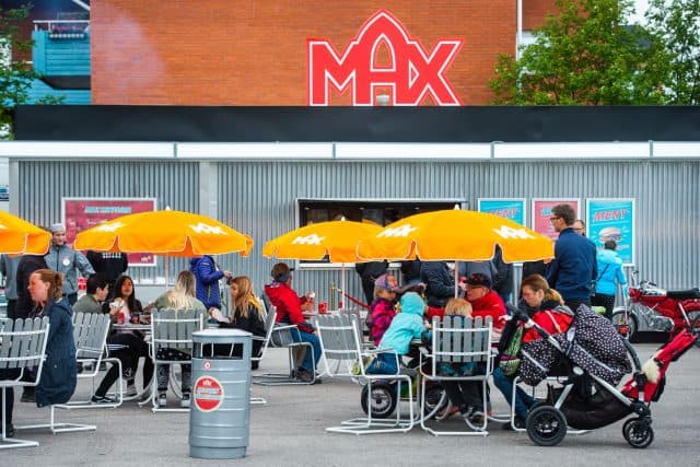 MAX Burgers: Första restaurangen