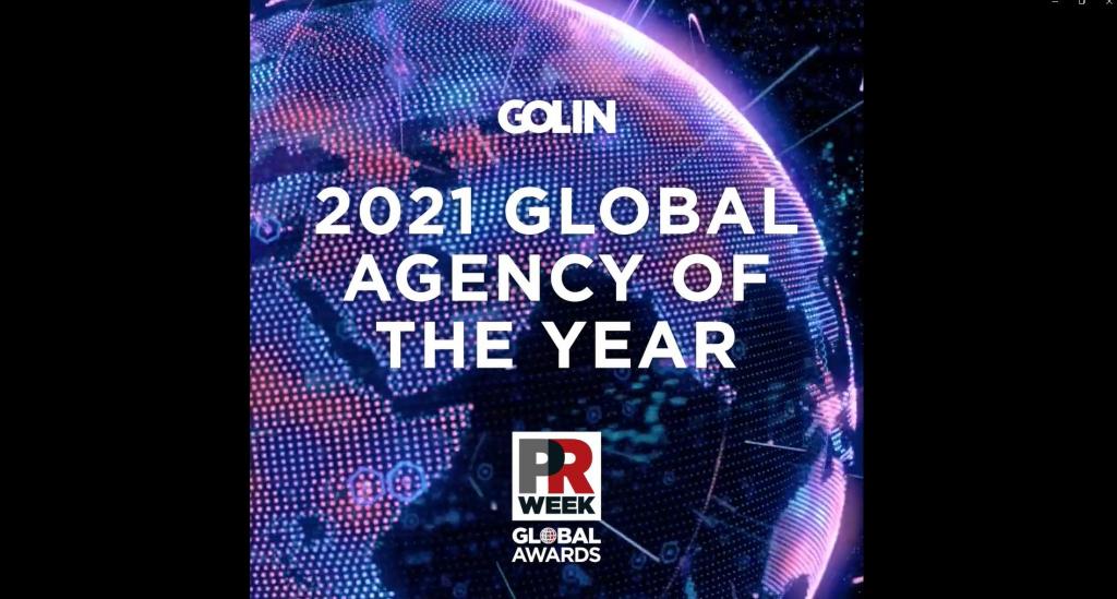 Golin vinner PRWeek Global Agency of the Year