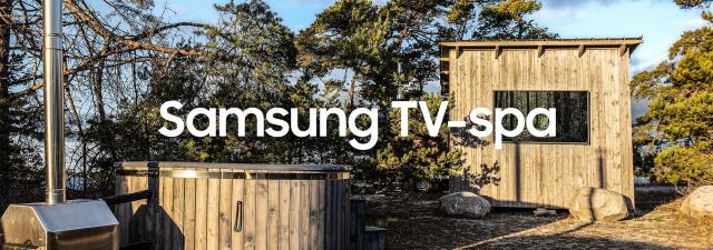 Drömhelg på Samsung TV-spa