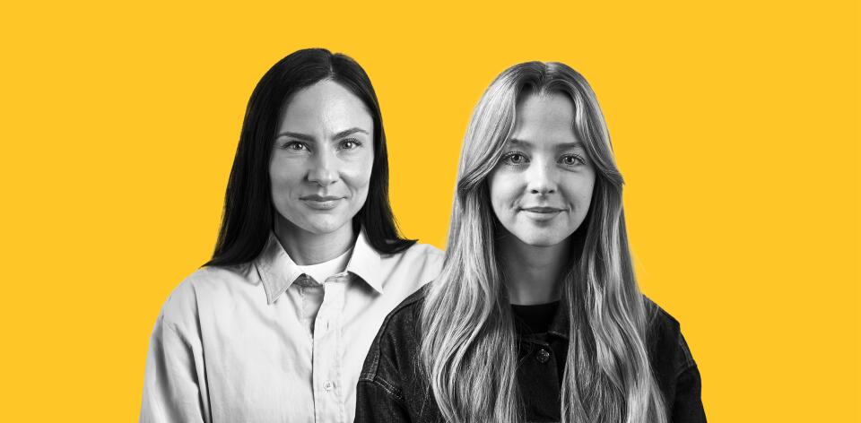 Frida Berlin och Paula Forslund till JMWGolin