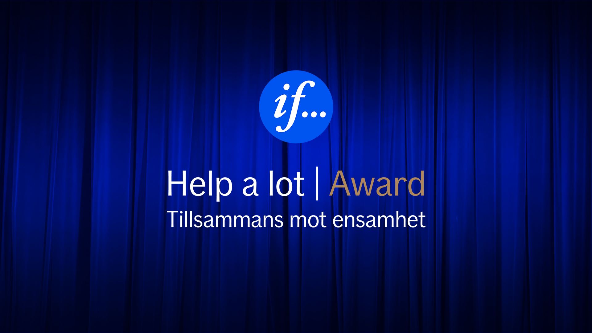 If tar upp kampen mot ofrivillig ensamhet i nytt nordiskt initiativ