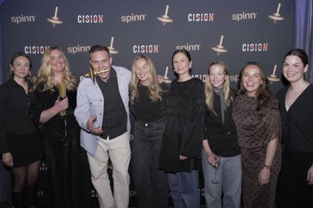 Guld i Spinn för MAX Burgers och JMWGolin